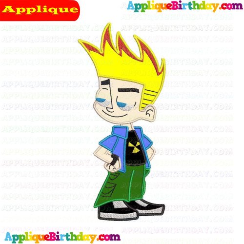 Johnny Test 2 Applique Design