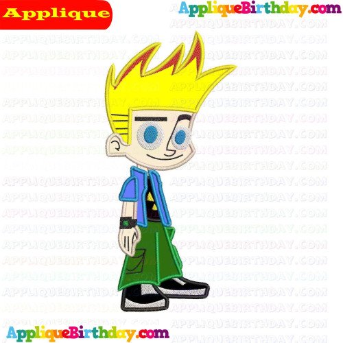 Johnny Test 3 Applique Design