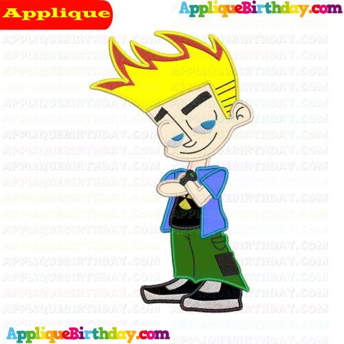 Johnny Test 5 Applique Design