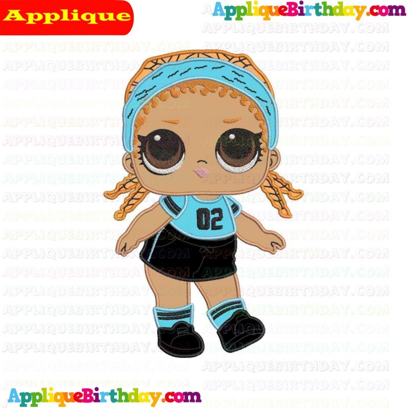 Kicks LOL Doll Surprise 2 Applique Design