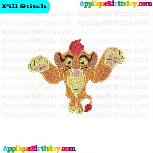 lion guard kion roaring