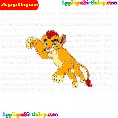 Kion 3 The Lion Guard Applique Design