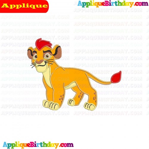 Kion 6 The Lion Guard Applique Design