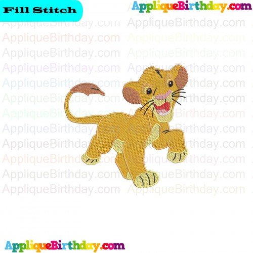 Kion 8 The Lion Guard Fill Embroidery Design