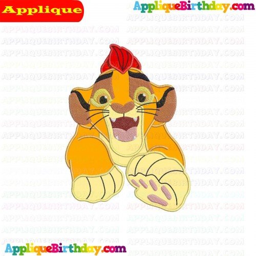 Kion 9 The Lion Guard Applique Design