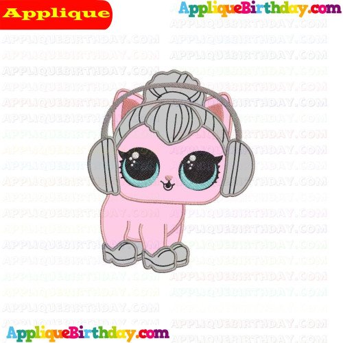 Kitty Kitty Lil Outrageous Littles Applique Design