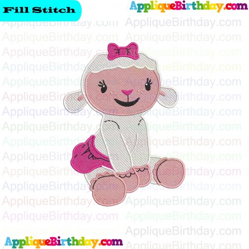 Lambie Doc McStuffins 3 Fill Embroidery Design