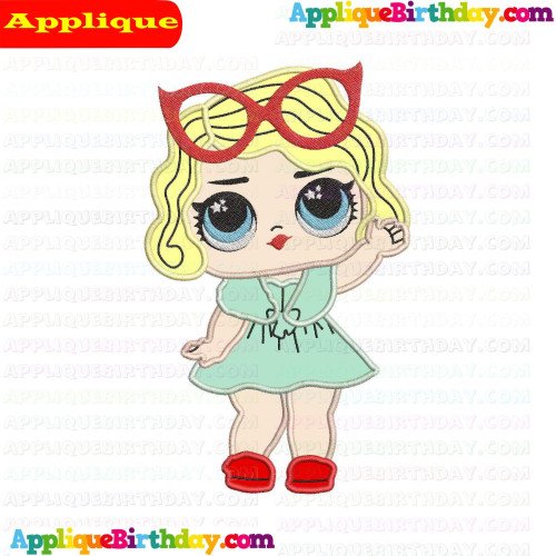 Leading Baby LOL Doll Surprise Applique Design