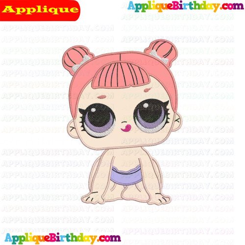 Lil Center Stage Lil Outrageous Littles Applique Design