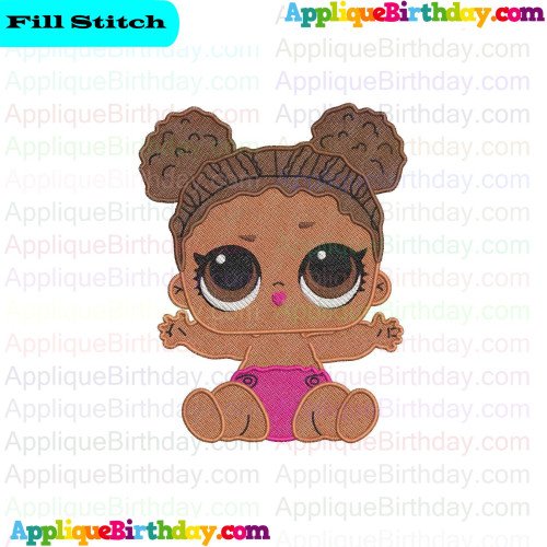 Lil Court Champ Lil Outrageous Littles Fill Embroidery Design