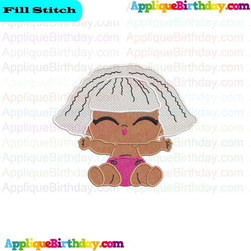 Lil Diva Lil Outrageous Littles Fill Embroidery Design