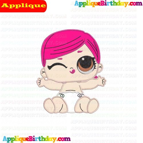 Lil Hops Lil Outrageous Littles Applique Design