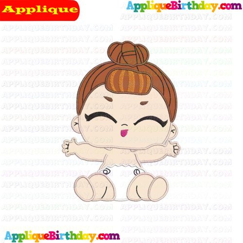 Lil It Baby Lil Outrageous Littles Applique Design