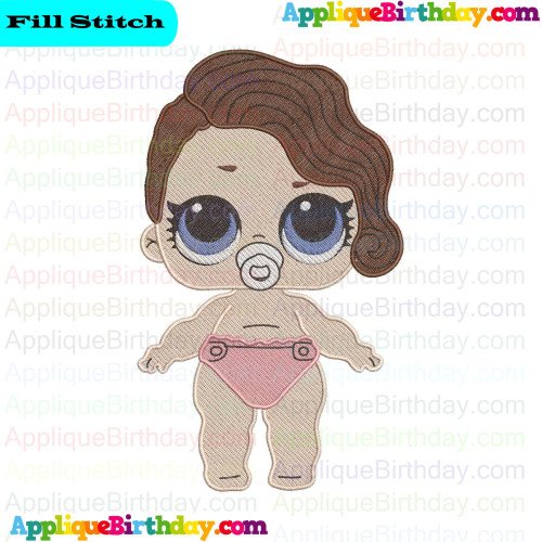 Lil Posh Lil Outrageous Littles Fill Embroidery Design