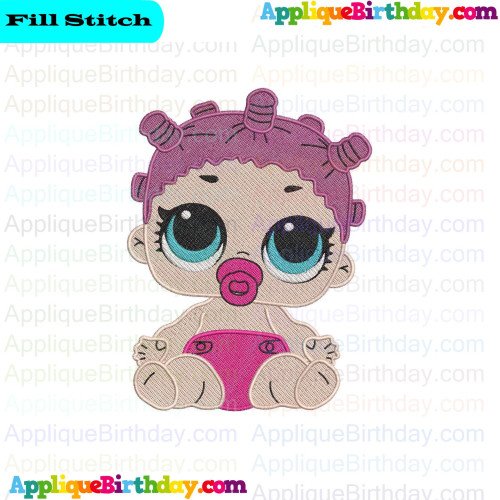 Lil Roller Sk8ter Lil Outrageous Littles Fill Embroidery Design