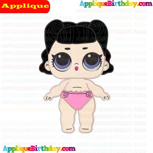 Lil Short Stop Lil Outrageous Littles Applique Design