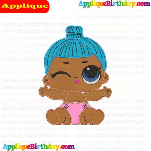 Lil Sleepy Bones Lil Outrageous Littles Applique Design