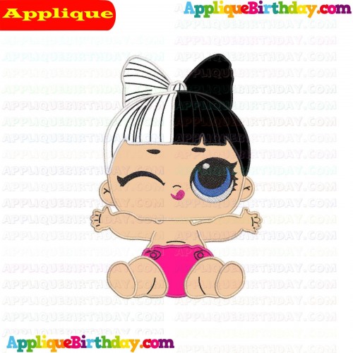 Lil Snuggle Babe Lil Outrageous Littles Applique Design