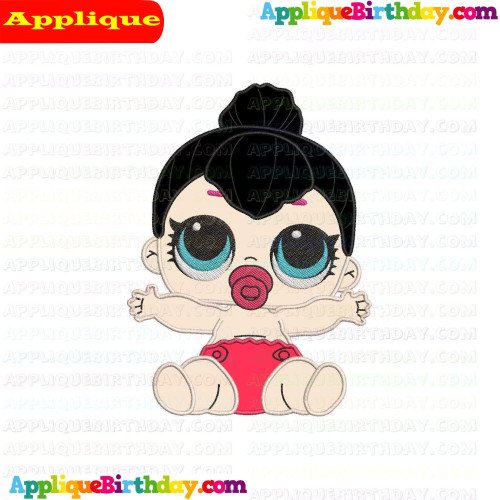 Lil Spice Lil Outrageous Littles Applique Design