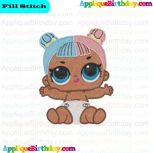 Lil Sugar Lil Outrageous Littles Fill Embroidery Design