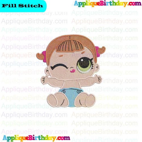 Line Dancer Lil Outrageous Littles Fill Embroidery Design