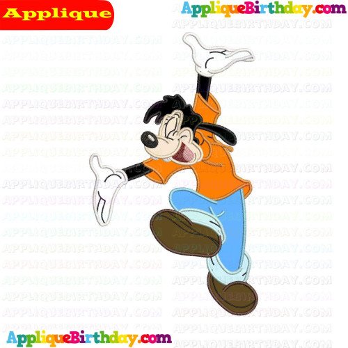 Max Goof Troop 3 Applique Design