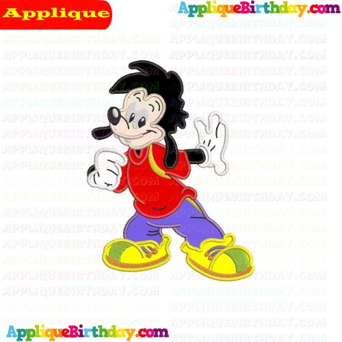 Max baby Goof Troop 2 Applique Design