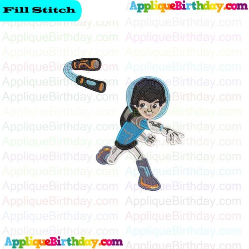 Miles Callisto Miles From Tomorrow Fill Embroidery Design