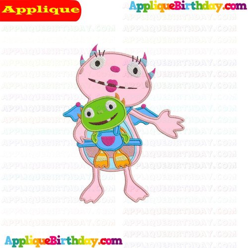 Momma Hugglemonster Henry Hugglemonster 2 Applique Design