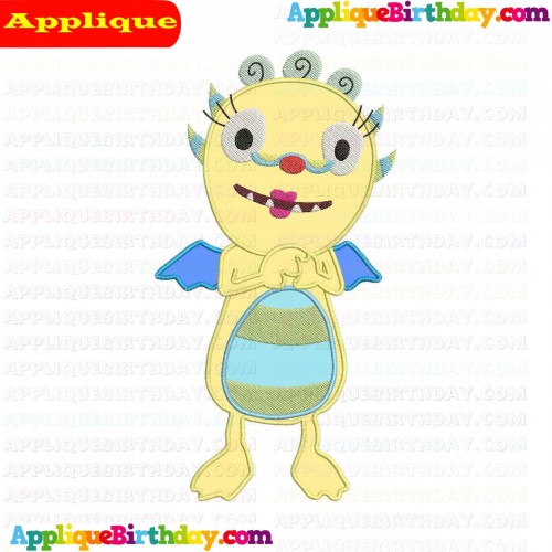 Nan Oh Hugglemonster Henry Hugglemonster Applique Design