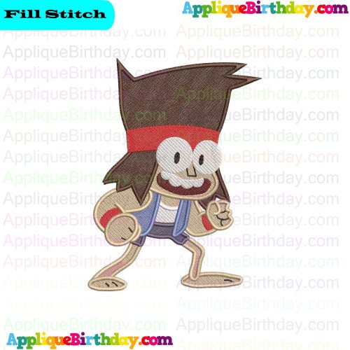 OK KO Lets Be Heroes 2 Fill Embroidery Design