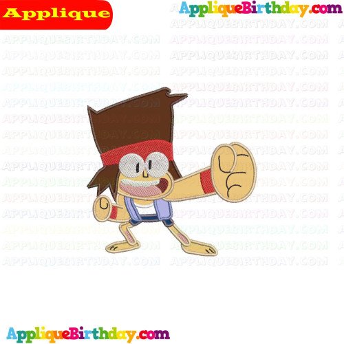 OK KO Lets Be Heroes Applique Design