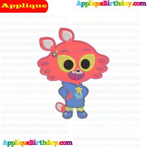 Olivia Paprika 2 Applique Design
