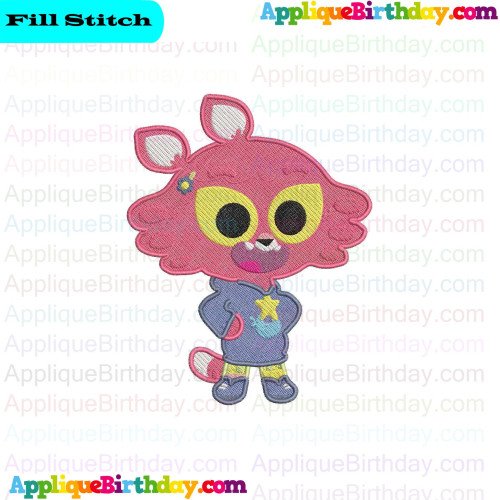 Olivia Paprika 2 Fill Embroidery Design