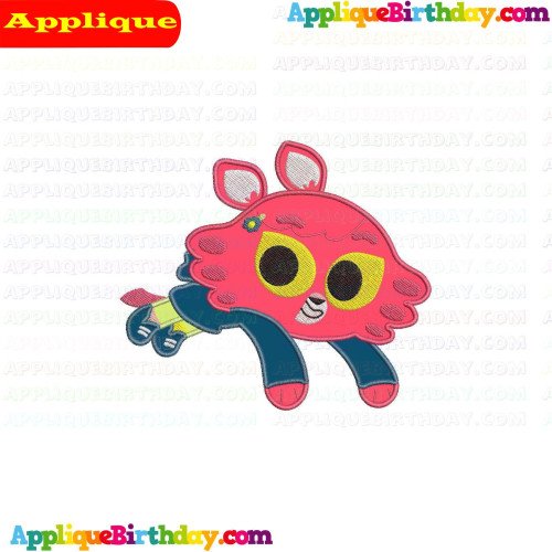 Olivia Paprika Applique Design
