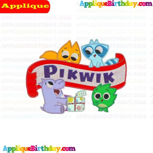 Olivia Paprika with friends with Logo Applique Design