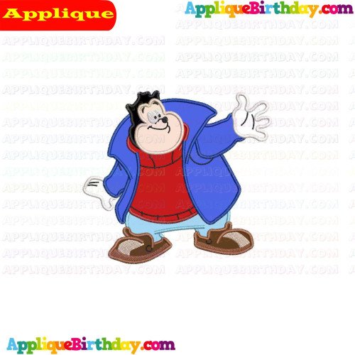 PJ Goof Troop 2 Applique Design