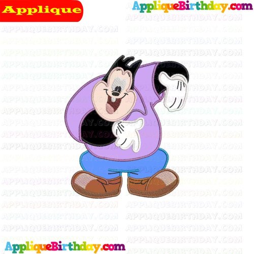 PJ Goof Troop Applique Design