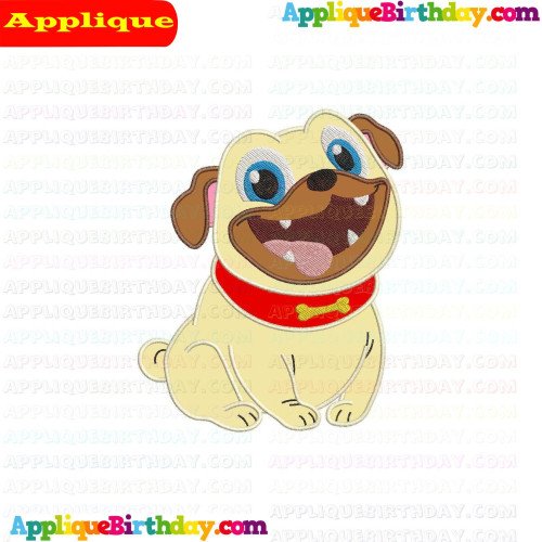 Rolly Puppy Dog Pals Applique Design