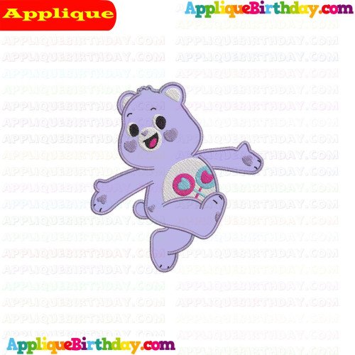 Share Bear Care Bears Applique Design