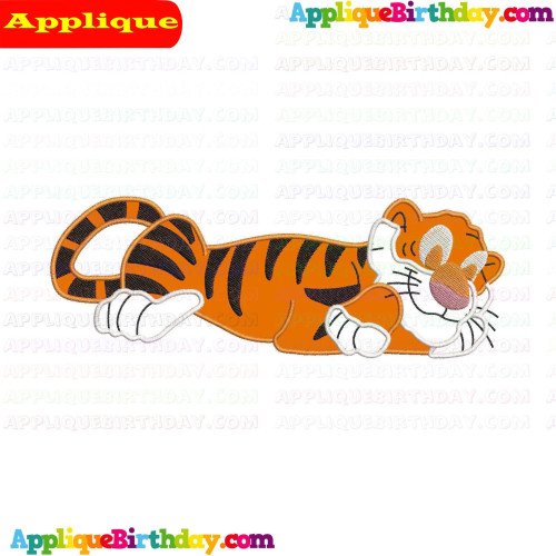Shere Khan Jungle Cubs Applique Design