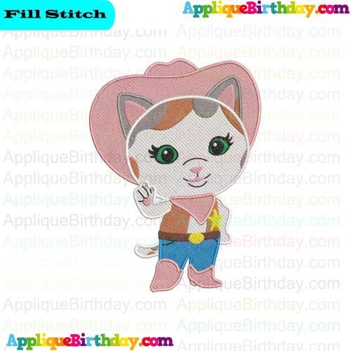 Sheriff Callies Wild West Fill Embroidery Design