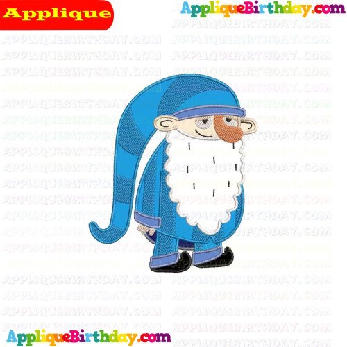 Sleepy The Seven Dwarfs Applique Design