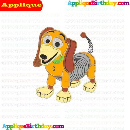 Slinky Dog 2 Toy Story Applique Design