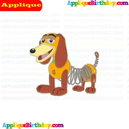 Slinky Dog Toy Story Applique Design