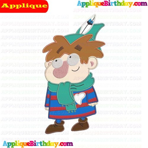 Sneezy The Seven Dwarfs 2 Applique Design