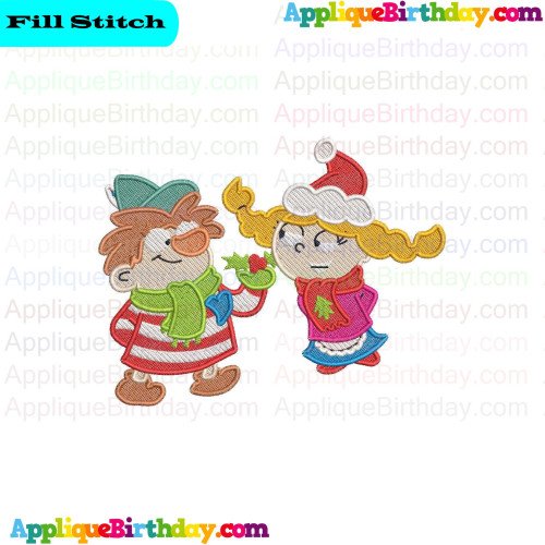 Sneezy and Queen Delightful The Seven Dwarfs Fill Embroidery Design