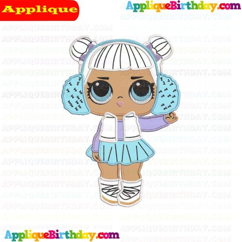 Snow Angel LOL Doll Surprise Applique Design