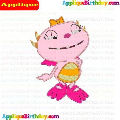 Summer Hugglemonster Henry Hugglemonster 2 Applique Design