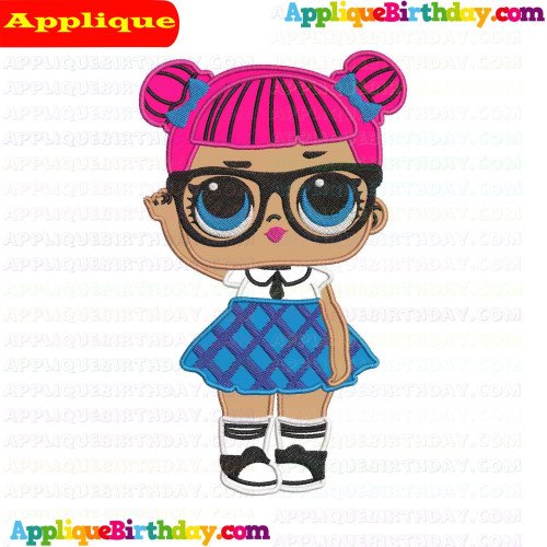 Teachers Pet LOL Doll Surprise Applique Design